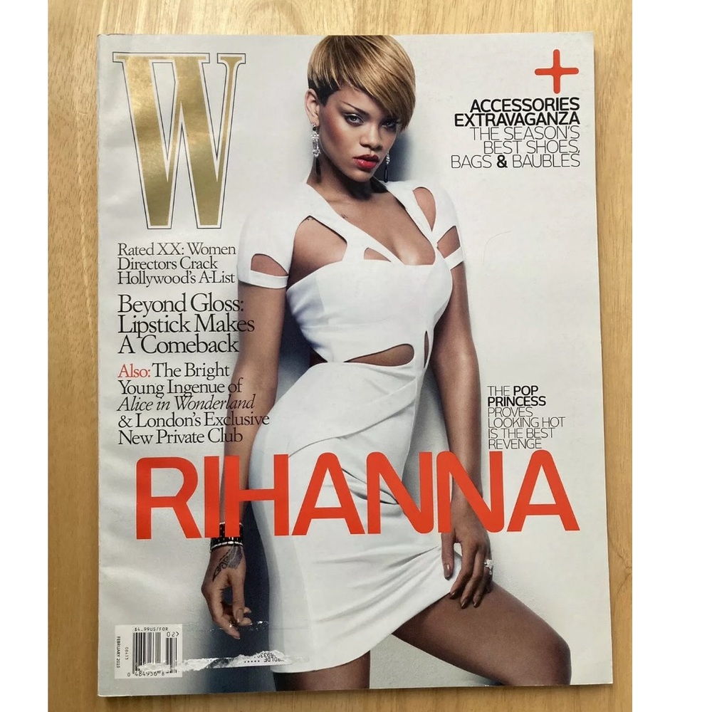 W Magazine February 2010 Rihanna